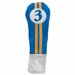 Sahara Retro Vintage #3 Fairway Wood Headcovers 14 Sahara Retro Vintage #3 Fairway Wood Headcovers -Golf Accessories Shop fw 3 hc royal yellow