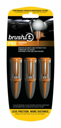 Brush-t Golf Original Brush Tees -Golf Accessories Shop orange